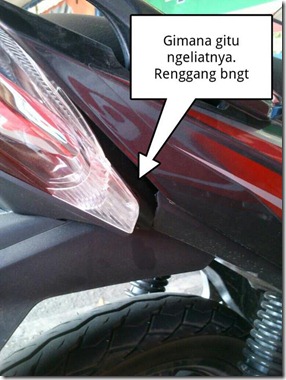 stoplamp honda blade