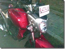 plat nomer yamaha byson
