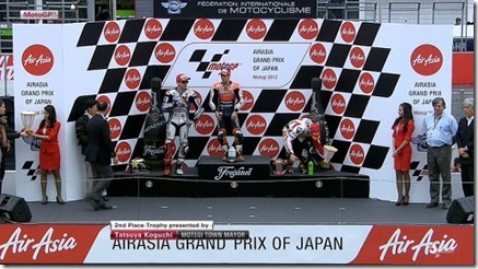 podium motogp motegi