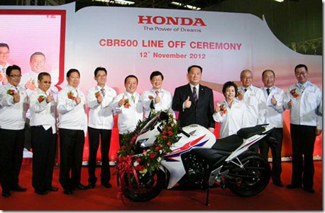 LAUNCHING HONDA CBR500R