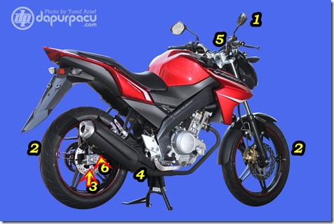 sparepart yamaha new vixion