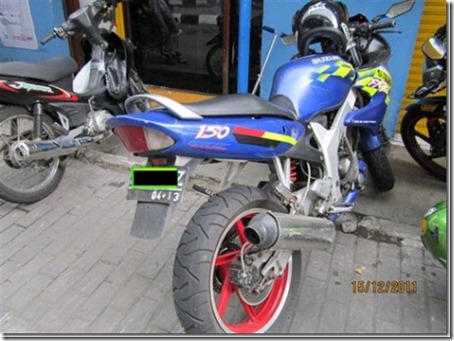 suzuki fxr biru lagi