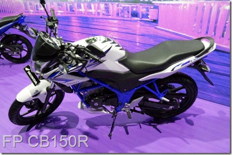honda CB150R blue TRUSS (Small)