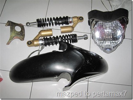 shock breaker honda tiger revo