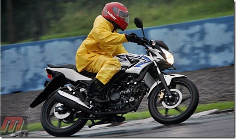 test ride honda CB150R