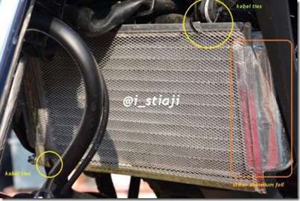 cover radiator honda Cb150r 3