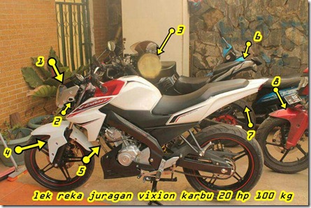 yamaha new vixion berheadlamp yamaha byson