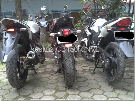 yamaha new vixion lighning , yamah byson dan honda Cb150R 6 (Small)
