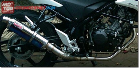knalpot honda Cb150r