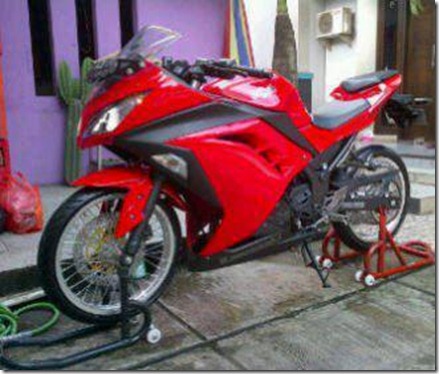 NINJA 250R BAN CACING