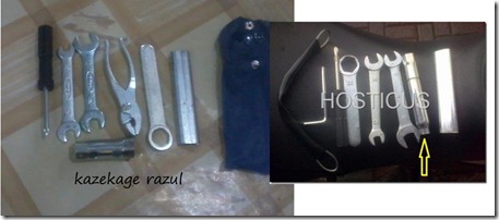 toolkit honda Cb150R