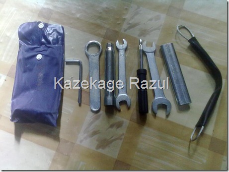 TOOLKIT standar honda CB150R