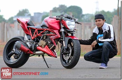 honda tiger modip tralis