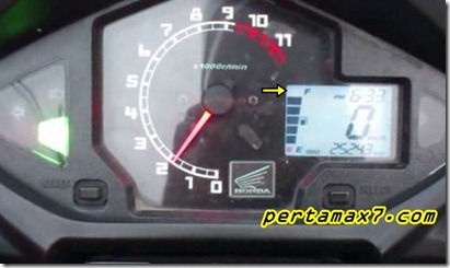 indikator bensin honda new megapro 2