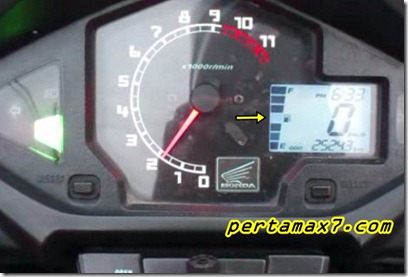 indikator bensin honda new megapro 3