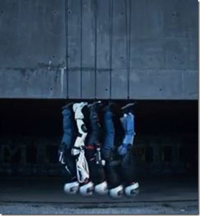 Newton’s Cradle with helmet 2