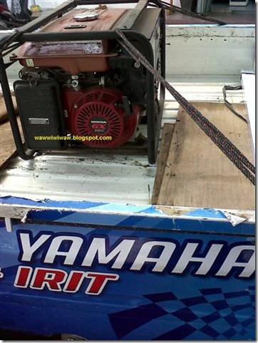 pick-up yamaha angkut genset honda2 (Small)