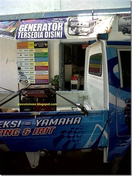 pick-up yamaha angkut genset honda3 (Small)