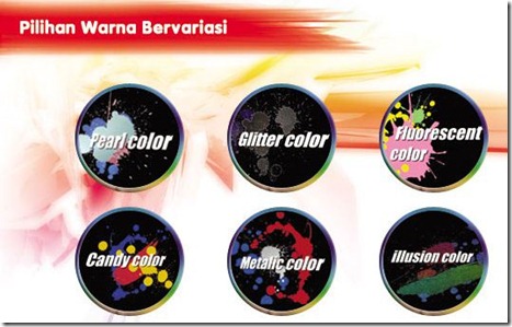 pilihan warna honda painting shop