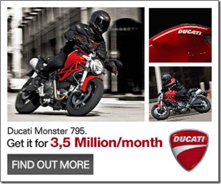 kredit ducati monster