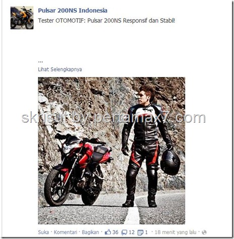 kawasaki bajaj pulsar 200ns indonesia