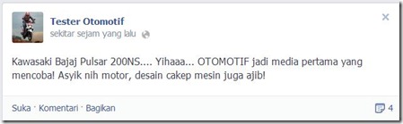 kawasaki bajaj pulsar 200ns