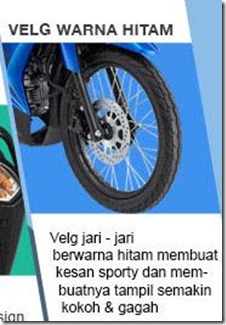 new feature on yamaha vega RR velg