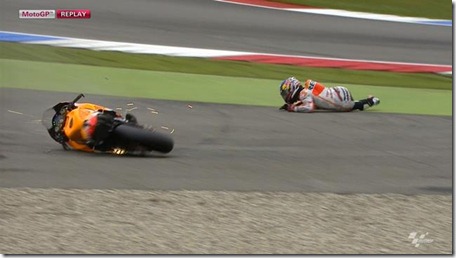 pedrosa crash in assen