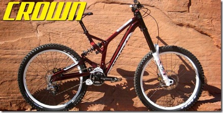 corsair bike crown red metalic