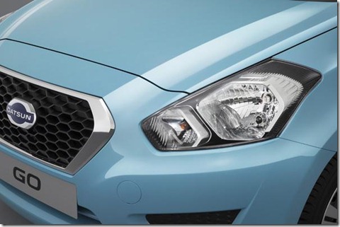 datsun go headlamp detail