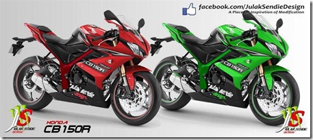 honda Cb150R fairing photoshop (Small)