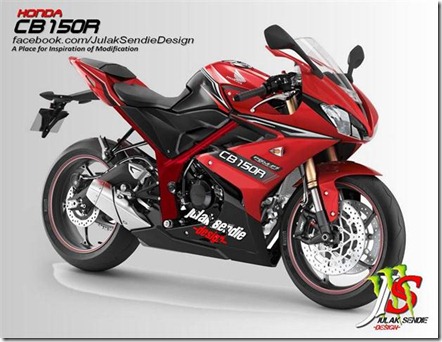 honda CB150R fairing (Small)