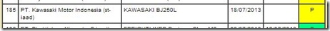KAWASAKI BJ250L