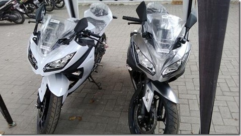 kawasaki ninja 250 fi dark grey