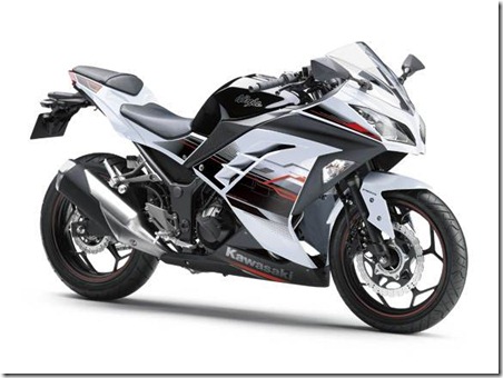 kawasaki ninja 250 fi SE pearl stardust white