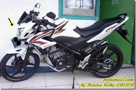 kedok headlamp honda Cb150R