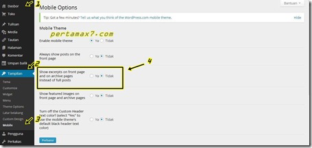 mobile theme wordpress