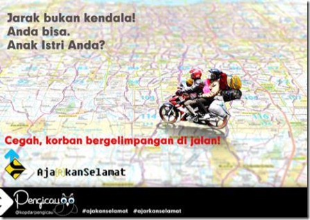 mudik dengan sepedamotor