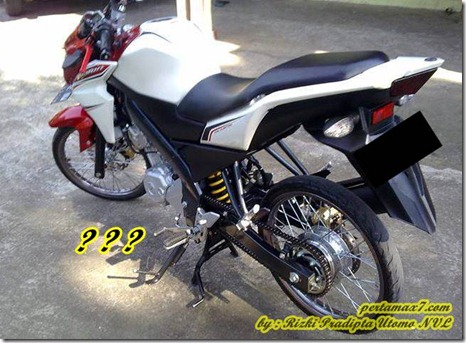yamaha new vixion ban cacing