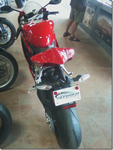 ducati panigale back end