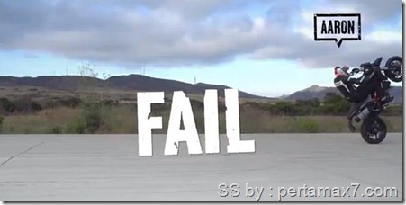 ducati wheelie challenge paintball fail