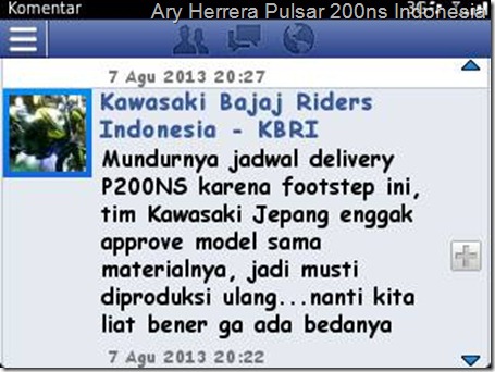 footstep kawasaki bajaj pulsar 200ns 1