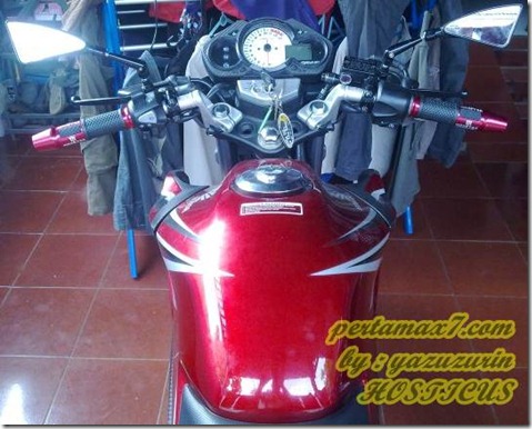 honda CB150R pakai stang jepit honda CBR150R (Small)