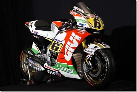 HONDA RC213V LCR team stefan Bradl