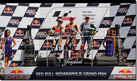 marquez podium