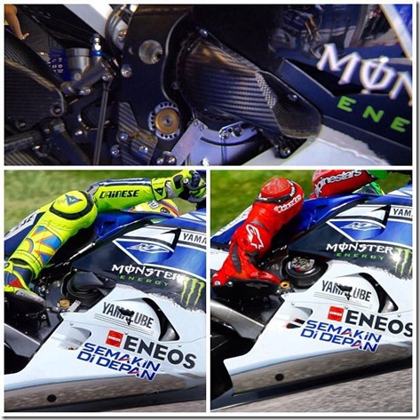 rossi vs lorenzo bikes