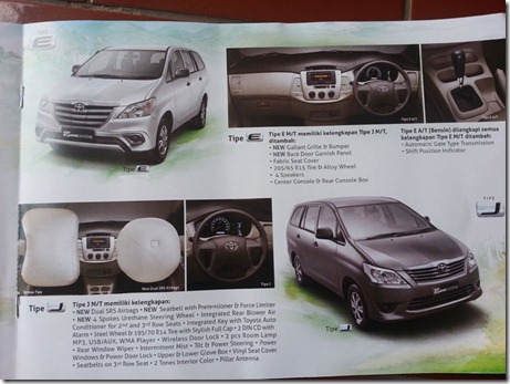 Toyota Kijang INNOVA 2014 tipe J