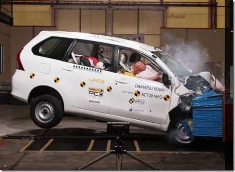 daihatsu xenia uji tabrak