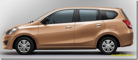 datsun go plus side