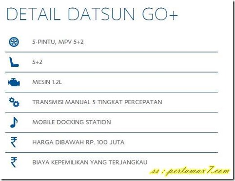 detail datsun go plus